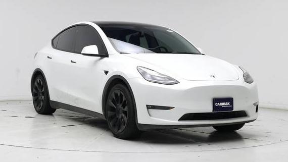 TESLA MODEL Y 2021 5YJYGAEE3MF213802 image